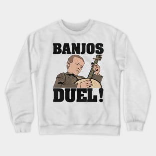 Deliverance Banjos Duel! Crewneck Sweatshirt